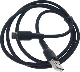 BX30 black, Кабель micro USB 1м черный BOROFONE
