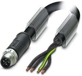1408838, Sensor Cables / Actuator Cables SAC-4P-M12MSS/ 10,0-PURPE