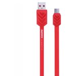 USB Дата-кабель Remax Fishbone Micro USB 1м (красный)
