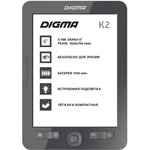 K2G, Книга электронная E-book Digma K2 d.gry