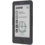 K2G, Книга электронная E-book Digma K2 d.gry