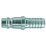 103005003, Steel Male Pneumatic Quick Connect Coupling, 8mm Hose Barb