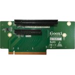Райзер-карта Gooxi SL2108-748-PCIE3-M PCIe3.0x16 to 2_PCIe3.0x8 (1_x16 SLOT+1_x8 SLOT), Riser3 (including half-height bracket and adapter bo