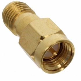 1054425-1, Coaxial Adapter - SMA Plug, Male Pin to SMA Jack, Female Socket - 50 Ohms - 18 GHz - Straight - Threaded.