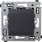 4412983, Avanti Cable outlet from the wall Matt black