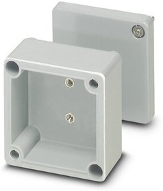 0899338, Grey Glass Fibre Reinforced Polyester Junction Box, 75 x 80 x 75mm