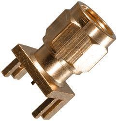 Фото 1/2 142-0801-811, Conn SMA 0Hz to 18GHz 50Ohm Solder ST Edge Mount M Gold Over Nickel Over Copper