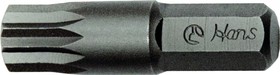 Бита двенадцатигранная XZN короткая на 5/16" 10 мм 082-4M10