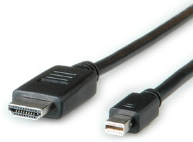 11.04.5792-10, Male Mini DisplayPort to Male HDMI, PVC Cable, 3m