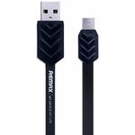 USB Дата-кабель Remax Fishbone Micro USB 1м (черный)