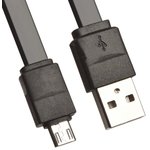 USB Дата-кабель "Stable and Faster" Micro USB 20см (черный)