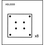 ABL0008, Тормозные накладки