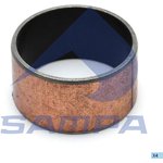 040.156, Втулка SCANIA пальца колодки тормозной (31.5x35x19мм) SAMPA