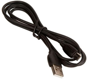 Кабель USB BOROFONE BX19 для Micro-USB, 2.4A, длина 1м, черный