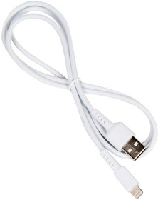 Кабель USB BOROFONE BX16 для Lightning, 2.4A, длина 1м, белый