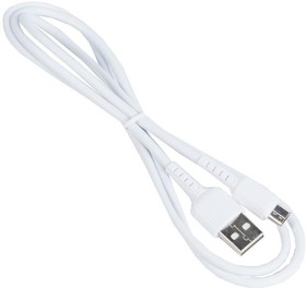 Кабель USB BOROFONE BX16 для Micro USB, 2.4A, длина 1м, белый