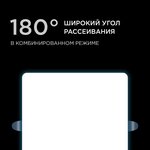 06-130 Панель светодиодная встраиваемая безрамочная FLP, 24Вт (18Вт+6Вт) ...