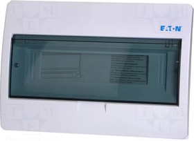 Фото 1/2 BC-U-1/12-ECO, Компактный щит встроенного исполнения, 1ряд, 12 модулей, прозрачная дверь, пластик