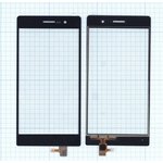 Сенсорное стекло (тачскрин) для Huawei Ascend P7 черное