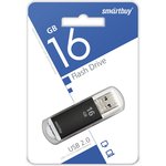 USB 2.0 накопитель Smartbuy 016GB V-Cut Black (SB16GBVC-K)