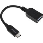 USB31CAADP, USB 3.0 Cable, Male USB C to Female USB A Cable, 152.4mm