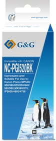 Фото 1/2 Картридж струйный G&G NC-PGI520BK черный (16мл) для Canon PIXMA MP540/550/560/620/ 630/640/980/990