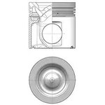 41518600, 41 518 600_поршень! R6 d127\ SCANIA DC12