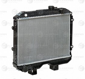 Фото 1/3 LRc 0360b, Радиатор охлаждения УАЗ 3160 алюминий двс 409 2х-рядный Luzar