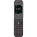 Мобильный телефон Digma VOX FS241 128Mb черный раскладной 3G 4G 2Sim 2.44" ...