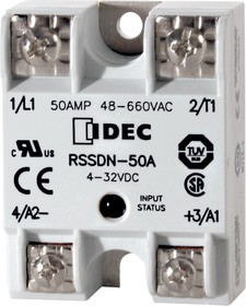 Фото 1/2 RSSDN-25A, Solid State Relays - Industrial Mount Solid State Relay 25A