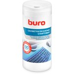 Салфетки влажные Buro BU-AN32 антибактериальные (100лист.) спиртовые