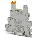 PLC-BSC- 24UC/21, RELAY SOCKET, 24V, DIN RAIL