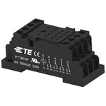 2071566-1, 2071566 14 Pin 230V DIN Rail Relay Socket, for use with Relay