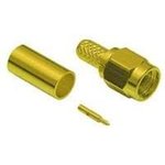 1-1478915-0, RF Connectors / Coaxial Connectors SMA STR PLG C/CRMP RG58 GSS