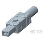 1-2201855-1, Type II Cable Mount Mini I/O Connector Plug, 8 Way, Shielded