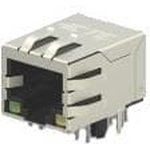 1-2301994-2, Modular Connectors / Ethernet Connectors 1GB LED 1X1 3.55mm plug
