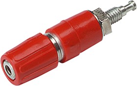 930268101, Red Female Banana Socket, 2mm Connector, Solder Termination, 6A, 30 V ac, 60V dc