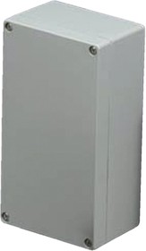 Фото 1/2 BDN12-22-8G, BDN Series Grey Die Cast Aluminium Enclosure, IP67, Grey Lid, 220 x 120 x 80mm