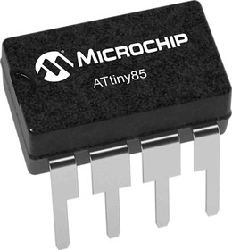 Фото 1/3 ATTINY85V-10PU, ATTINY85V-10PU, 8bit AVR Microcontroller, ATtiny85, 10MHz, 8 kB Flash, 8-Pin PDIP
