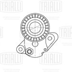 CM 5097, Ролик приводного ремня VAG Octavia 12- 1.4i/1.6i с натяж. мех. Trialli