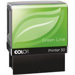 Оснастка для штампов персон. ЭКО Printer 30 Green Line 47х18мм корпус черн