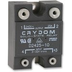 D2425-10, Solid-State Relay - Control Voltage 3-32 VDC - Max Input Current 12 mA ...