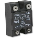 D2440, SOLID STATE RELAY 24-280 V - PM IP00 280VAC/40A, 3-32VDC In, ZC