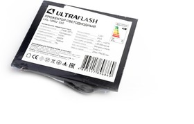 Фото 1/4 Ultraflash LFL-10002 C02 черный (LED SMD прожектор, 100 Вт, 230В, 6500K)