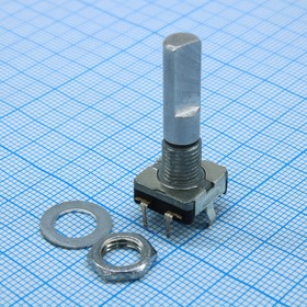 PEC11L-4125F-S0020, (Энкодер), Энкодер механический поворотный инкрементный плоский 20PPR – купить оптом и в розницу