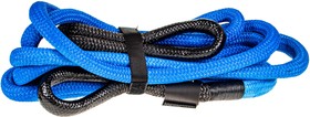 DI-619, Трос буксировочный 8.3т 6м-19мм плетеный шнур динамический (петля-петля) в сумке Kinetic MEGAPOWER