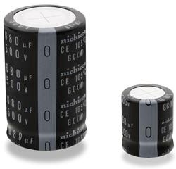 LGC2H681MELC55, 680 µF 500 V Aluminum Electrolytic Capacitors Radial, Can - Snap-In 5000 Hrs @ 105°C, Nichicon | купить в розницу и оптом