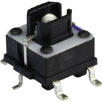 TS26-68-25-G-260-SMT-TR, Tactile Switch SPST-NO Top Actuated Surface Mount