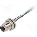 PXMBNI05RPF04AFL001, Straight Female 4 way M5 to Unterminated Sensor Actuator ...