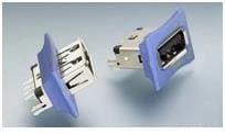 Фото 1/6 1775690-2, USB Connector, Receptacle, USB-A 2.0, Straight, Positions - 4